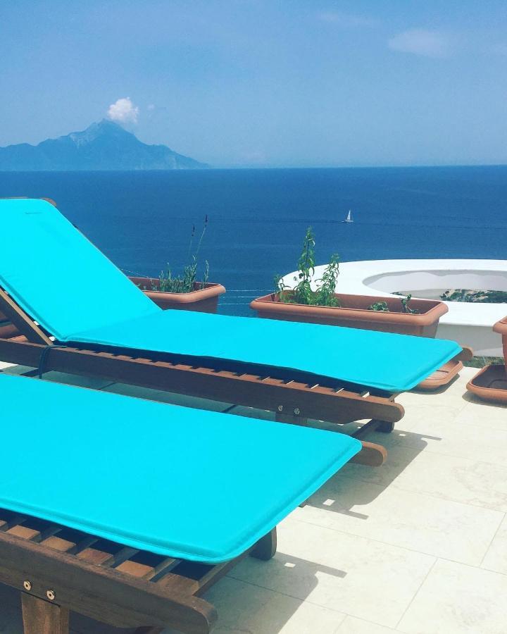 Villa Ulyana Kriaritsi - Athos Sea View & Spa 외부 사진