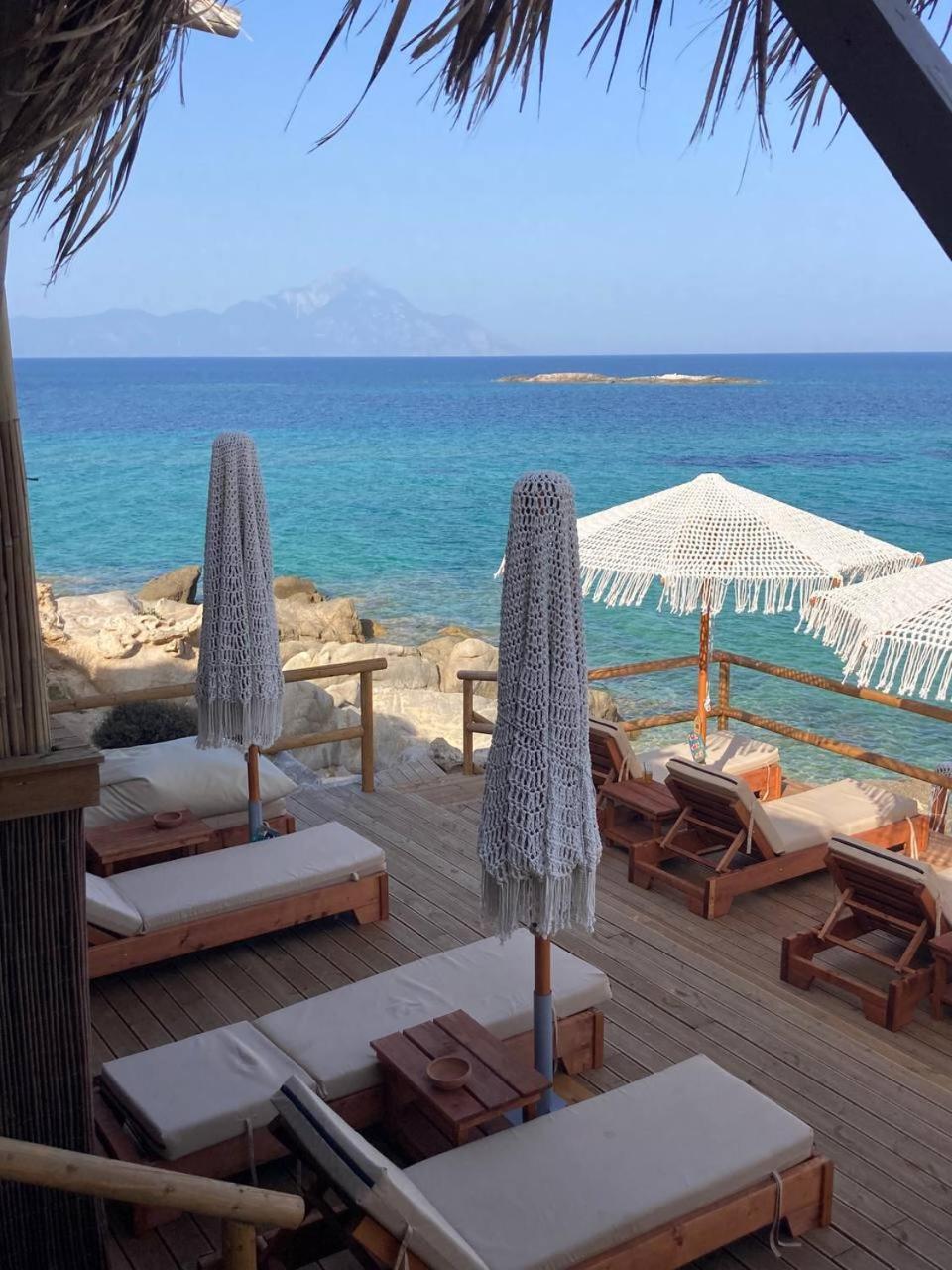 Villa Ulyana Kriaritsi - Athos Sea View & Spa 외부 사진