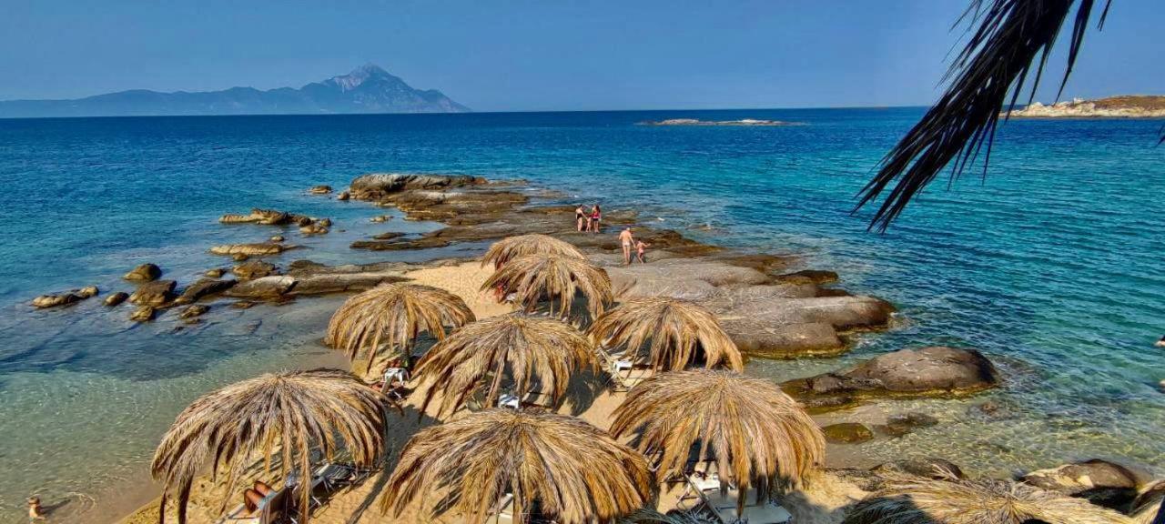 Villa Ulyana Kriaritsi - Athos Sea View & Spa 외부 사진