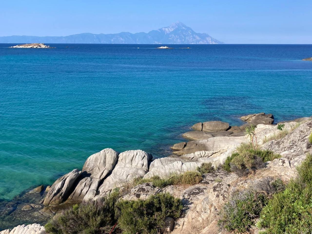 Villa Ulyana Kriaritsi - Athos Sea View & Spa 외부 사진